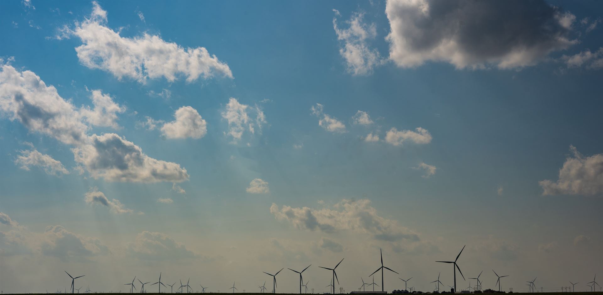 windmills in distance