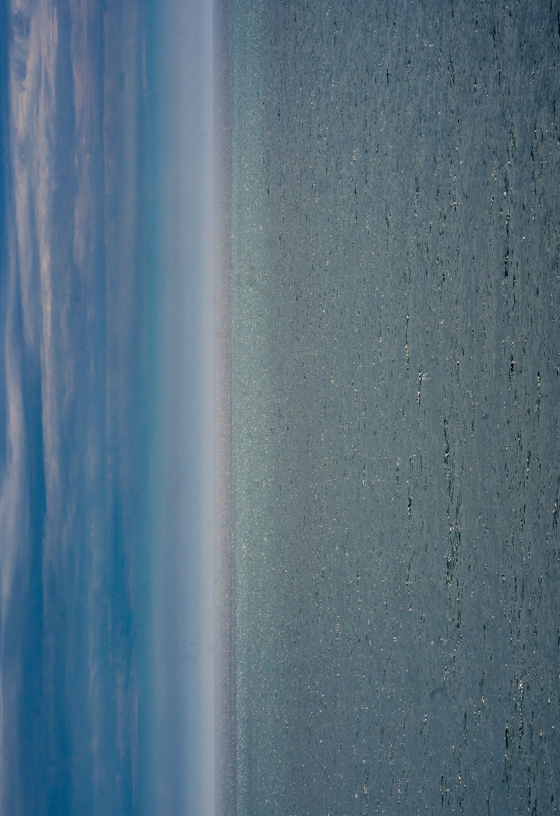 lake and beach in vertical orientation