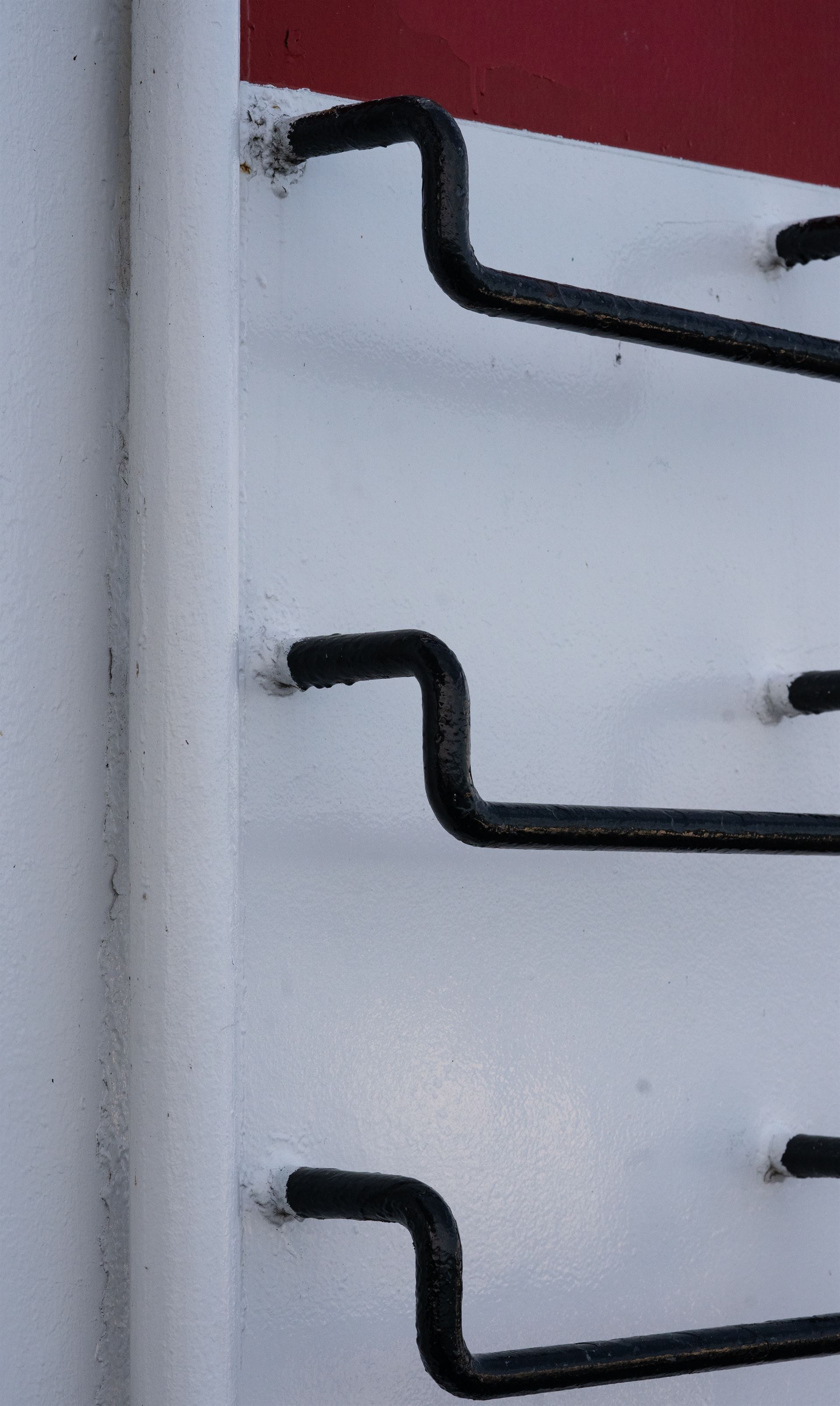 three rungs on boat