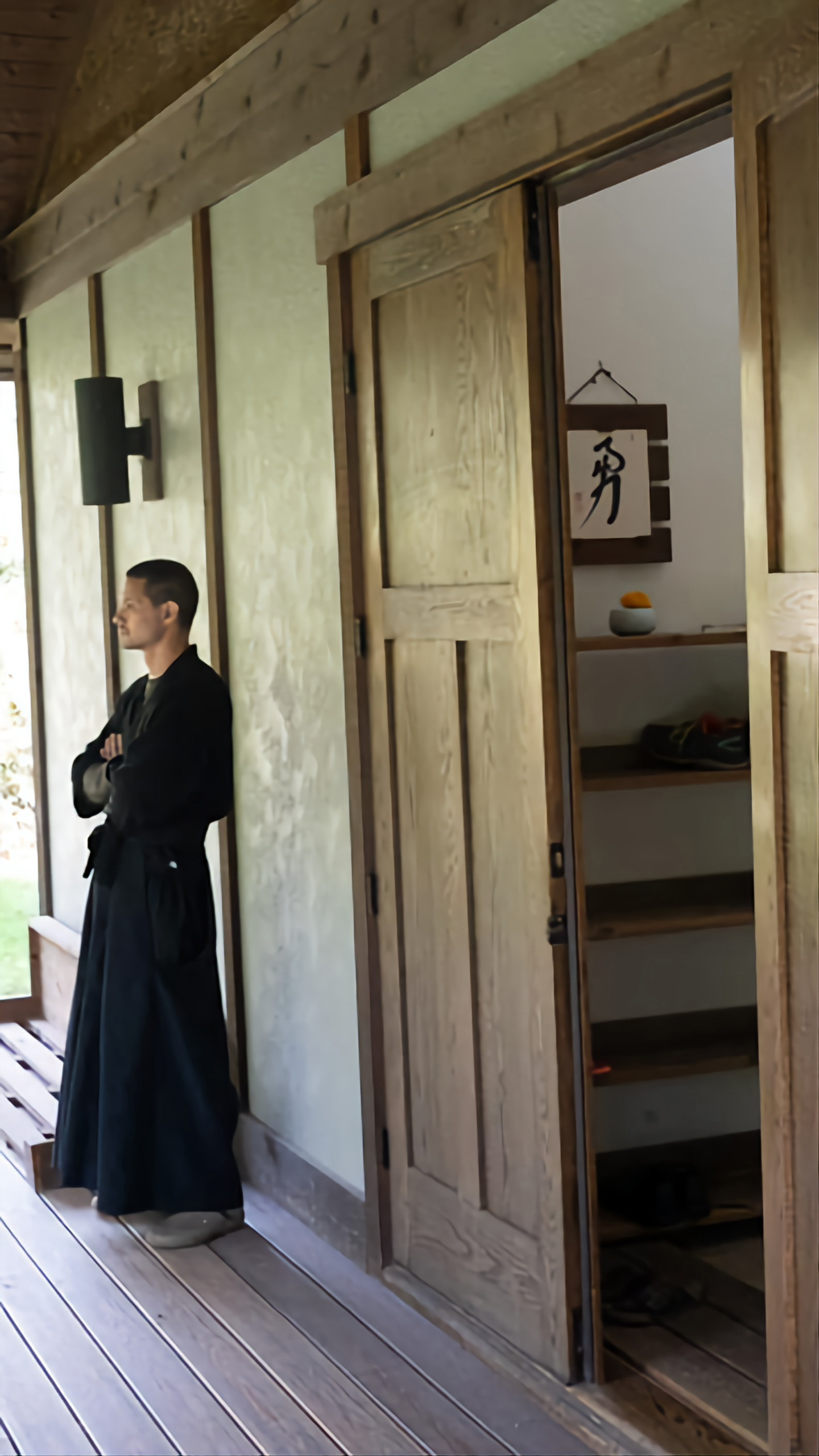 monk standing