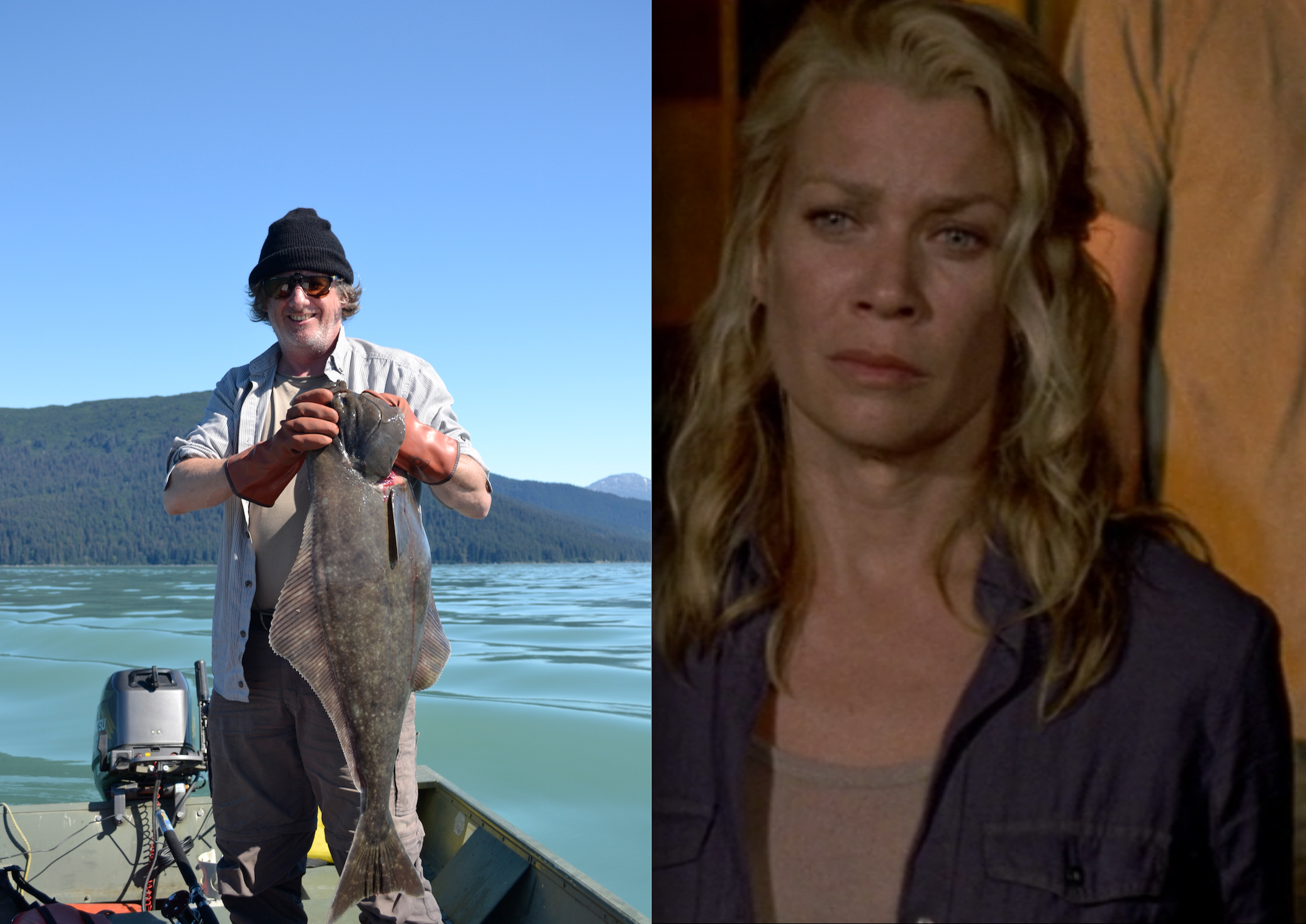 DaleK fishing split screen with charecter from walking dead